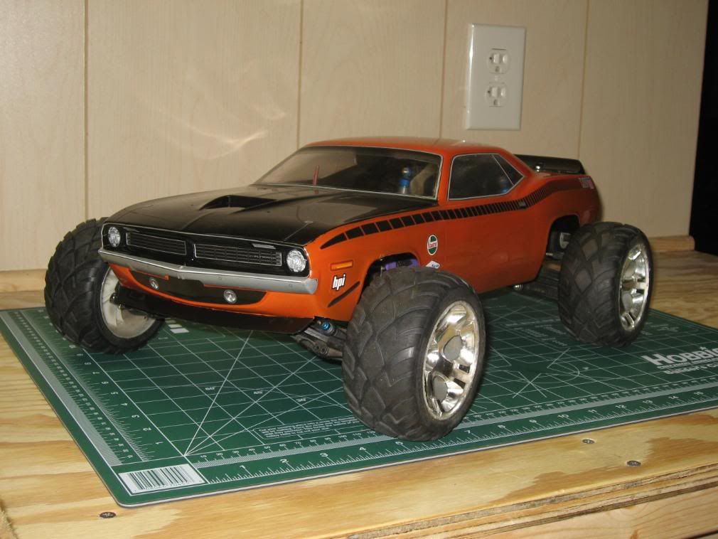 nitro rustler body shell